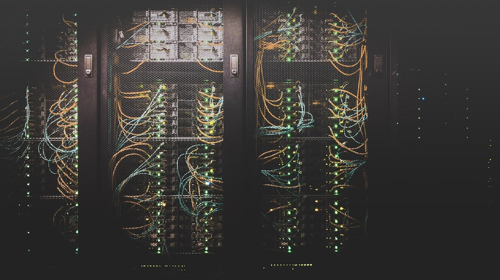 Code and server racks representing custom integrations